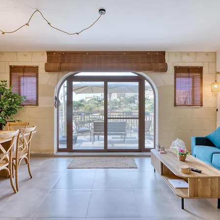 Apartment Modern Qala Gozo Apt, Shared Pools & Balcony San Martin